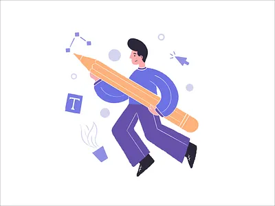 Designer art designer graphic design illustration pen pencil