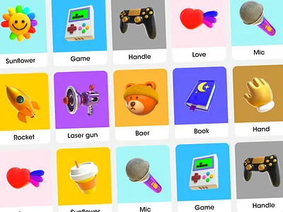 C4D Props c4d design ui