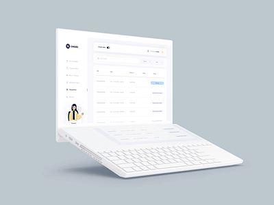 Choies App is an online food ordering - Transactions list screen adroid ui kit animated mockup animation choies app dashboard screen food delivery app food ordering glassmorphism ios ui kit iphone mockup motion orders retro ui kit ux design xd ui kit