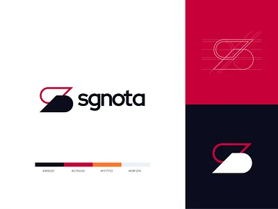 Personal Logo Design - Samson Gilbert Nota animation branding design graphic design illustration logo minimal typography vector web