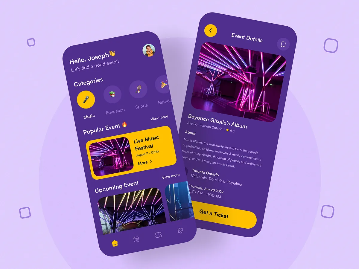 Browse thousands of Event Management App images for design inspiration ...