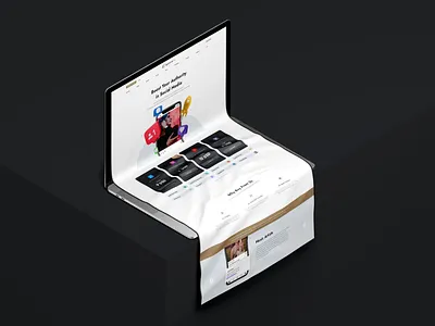 Web User Interface and User Experience for GetViral 3d art black brown business website buy checkout page clean design corporate followers landing page likes pricing ratings social media subscribers user experience user interface web design web uiux website design