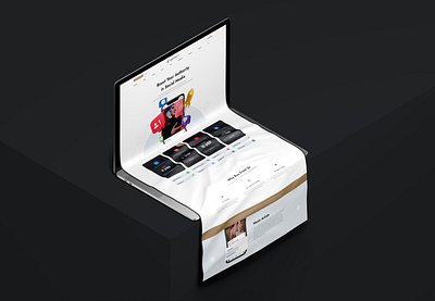 Web User Interface and User Experience for GetViral 3d art black brown business website buy checkout page clean design corporate followers landing page likes pricing ratings social media subscribers user experience user interface web design web uiux website design