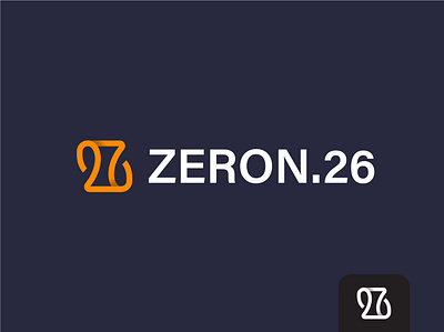 "zeron.26".(unused) brand identity branding ecommerce logo logo designer