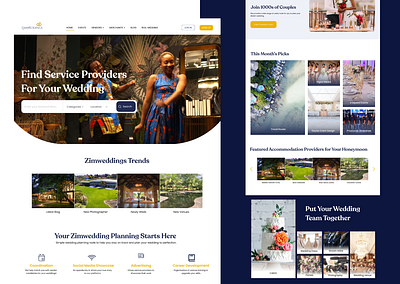 Zim Wedding Redesign app design event minimal planning ui uiux ux wedding