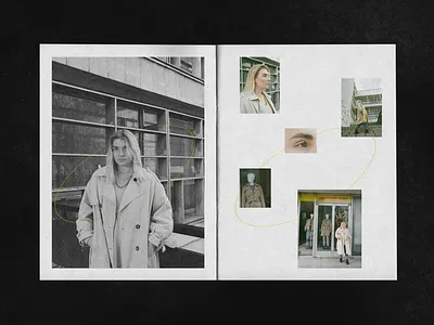 Digital zine / Frühling 35mm design editorial film photography photography print typography zine