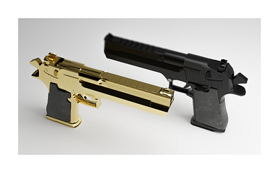 desert eagle blender3d blendercycles