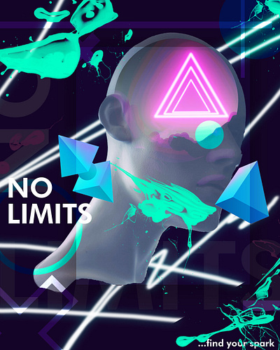 No Limits abstractart dontsettle nolimits surrealart