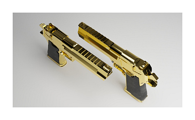 desert eagle blender3d blendercycles