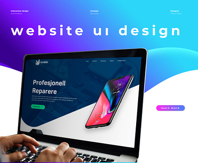 Web Design! branding design graphic design illustration minimal typography ui ux website