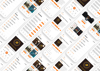 UX/UI DESIGN - AudioBook App - 2020, Baku Azerbaijan app design application design application ui audiobook casestudy clean modern sketch smart ui design uidesign user experience user interface design userinterface ux ux ui ux design uxdesign