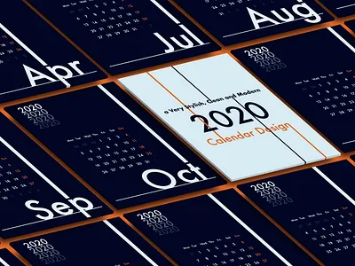 Calendar Design azerbaijan baku calendar calendar 2020 calendar 2021 calendar 2022 clean creative design minimal pandemic trendy