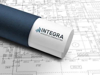 Branding • Integra Acoustic Consulting • 2020, Baku, Azerbaijan acoustic acoustic consulting acoustics arch architecture azerbaijan baku blanknote branding businesscard company consulting creative design futuristic logodesign loqodizayni minimal rebranding trendy