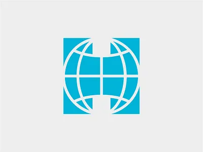 H - Worldwide bike branding connect icon logistic logo mark minimal monogram network sports symbol technology transport typography world worldwide