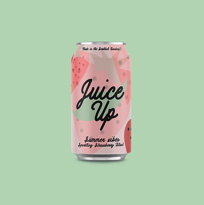 Juice Up colour design designer illustration illustrator packaging studio typography