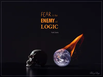 Earth Day 2021 color palette colortheory design design inspiration earth earth day fear frank sinatra freelance freelance designer graphic design illustrator mood photoshop quotes typography weekly warm up