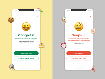 Daily UI Challenge 011 (Flash message error & success) daily 100 challenge daily ui design flash message ui