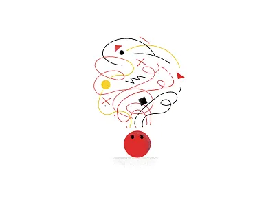 Ruminating anger angers character design emoji issues mental health ruminatig thoughts