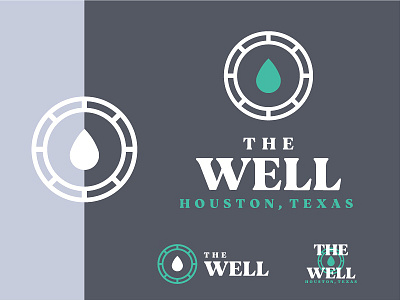 The Well - Church Rebrand brand branding clean design illustration lock lockups logo logo design simple trademark typography