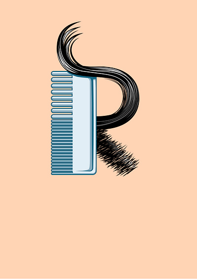 R is a rocker 36daysoftype 36daysoftype08 letter lettering rocker typogaphy vectorart