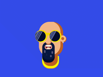 Head rigging character animation 2d 2d animation 2d character 2d design after effects character animation character design duik bassel gif animation motion graphics
