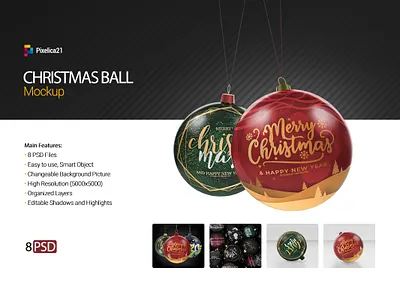 Christmas Ball Mock up adornment background ball balls bow branch christmas christmas ball christmas balls christmas mock up christmas mock up circle cristmas december decor decorative festive globe heap holiday