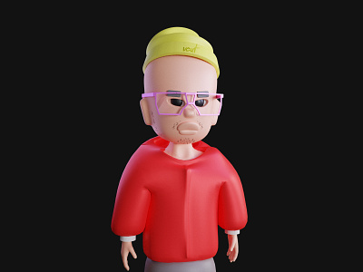 3D character design 3d art 3d modeling blender c4d characterdesign design illustration iran iranian minimal photoshop render ui unity unity3d vcut vector