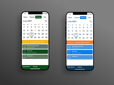 Calendar app app app design calendar calendar ui calendarapp inspiration mobile mobile app mobile ui pallet ui uiux ux