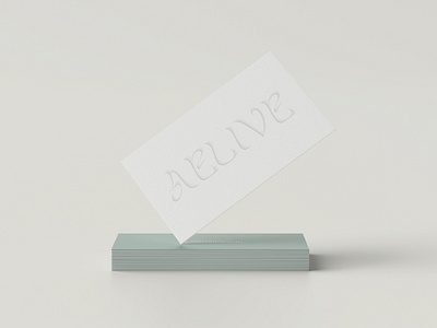 Aelive business cards brand design brand identity branding branding agency business cards design designer graphic design logo logo design