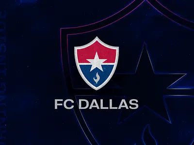 FC Dallas Badge Design athletes badge fc dallas footballer futbol soccer star texas