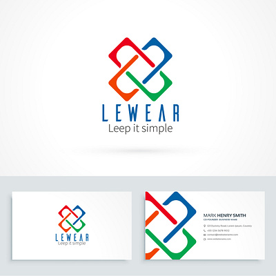 Leware-Leep it simple branding design flat logo minimal minimalist logo ui