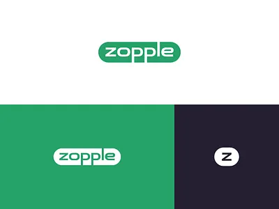 ZOPPLE - Work Safety Equipment Logo black brand identity brand logo branding fashion logo green logo logo design logo mark logo type logodesign logos logotype
