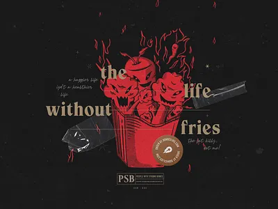 fucking fries delivery truck fire food food app fries vegetables