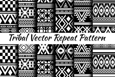 Tribal Vector Repeat Pattern Graphics decor fabric home decor pattern pattern art pattern background pattern design pattern drawing pattern dress pattern geometric pattern hoodie pattern in art pattern line pattern tile pattern tshirt pattern wallpaper pattern with line seamless textile wallpaper pattern