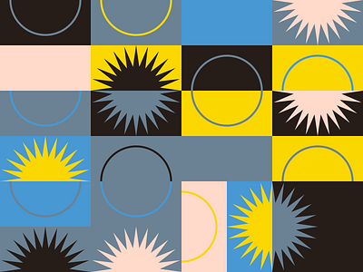 0057 abstract art artwork circle color daily design freebie geometric geometry illustration minimal modern modernism pattern print shape star sun vector