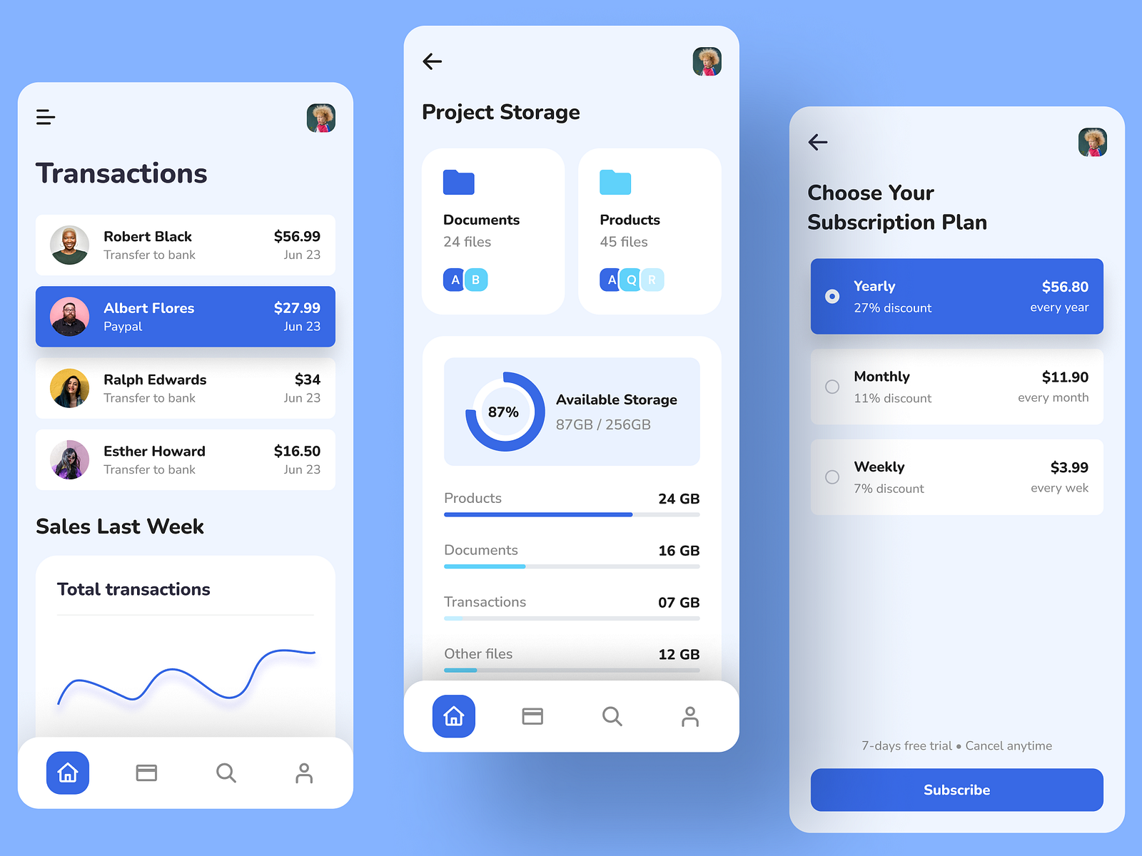 Task & Store Management App by Pentaclay on Dribbble