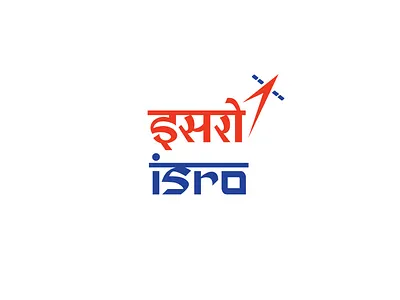 ISRO logo design illustration logo vector