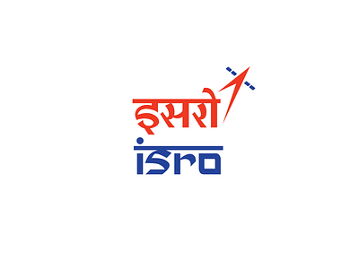 ISRO logo design illustration logo vector