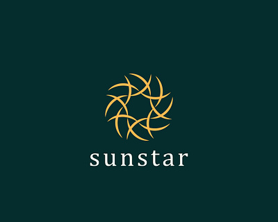 Sun Star Ornament Logo. (For Sale!) abstract circle clean design elegant geometric icon logo logotype luxury minimal modern ornament sign simple sun symbol symmetric tracery vector