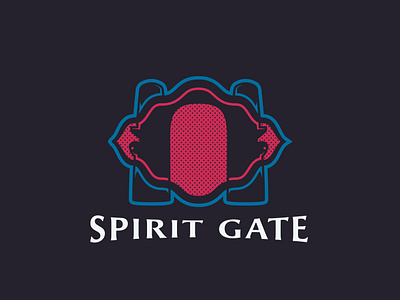 Spirit Gate - 175/365 entrance gate gates gateway illustration logo magic magical portal spirit