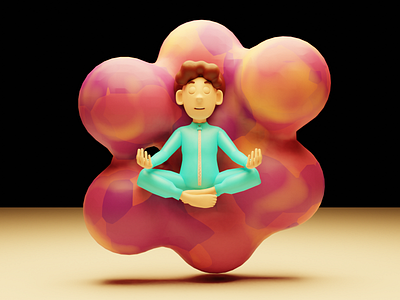 It will be easy? NO! 3d character illustration