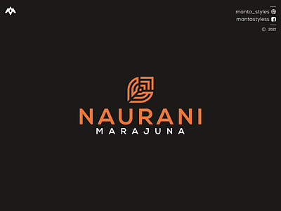 NAURANI MARAJUNA app branding design icon illustration letter logo minimal ui vector