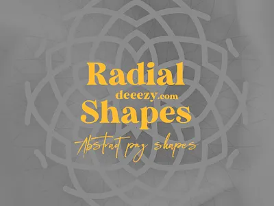Free Abstract Radial Shapes abstract shapes circle deeezy free free graphics free shapes freebie freebies geometric linear logo logo shapes radial shapes