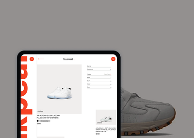 Sneakpeak 2019 branding design minimal ui ux web website