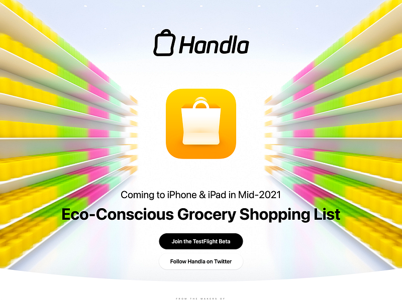 Handla Grocery List App app grocery list