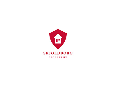 Skjoldborg Properties - logo concept concept design graphic logo