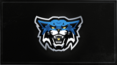 Wildcat Mascot Logo angry art branding cat design e sports illustration lion logo lynx mascot mascot logo tiger tigrt vat vector wild wildcat