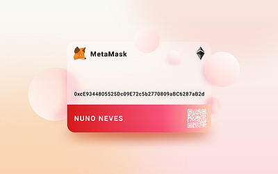 Metamask card exploration blockchain card concept concept design crypto currency crypto wallet design ethereum fintech ui