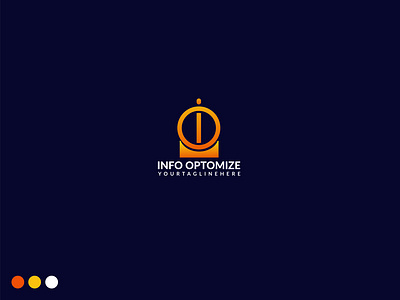 IO LETTER MODERN LOGO logo design