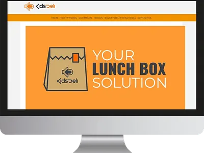 KidsDeli design illustration web